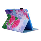 iPad 10.2" (2020 / 2019) / Air (2019) / Pro 10.5" PU Skinndeksel m. Stand - Roser