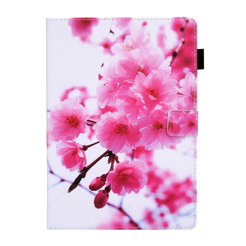 iPad 9.7 (2018-2017) / iPad Air / iPad Air 2 PU Skinndeksel m. Stand - Blomster