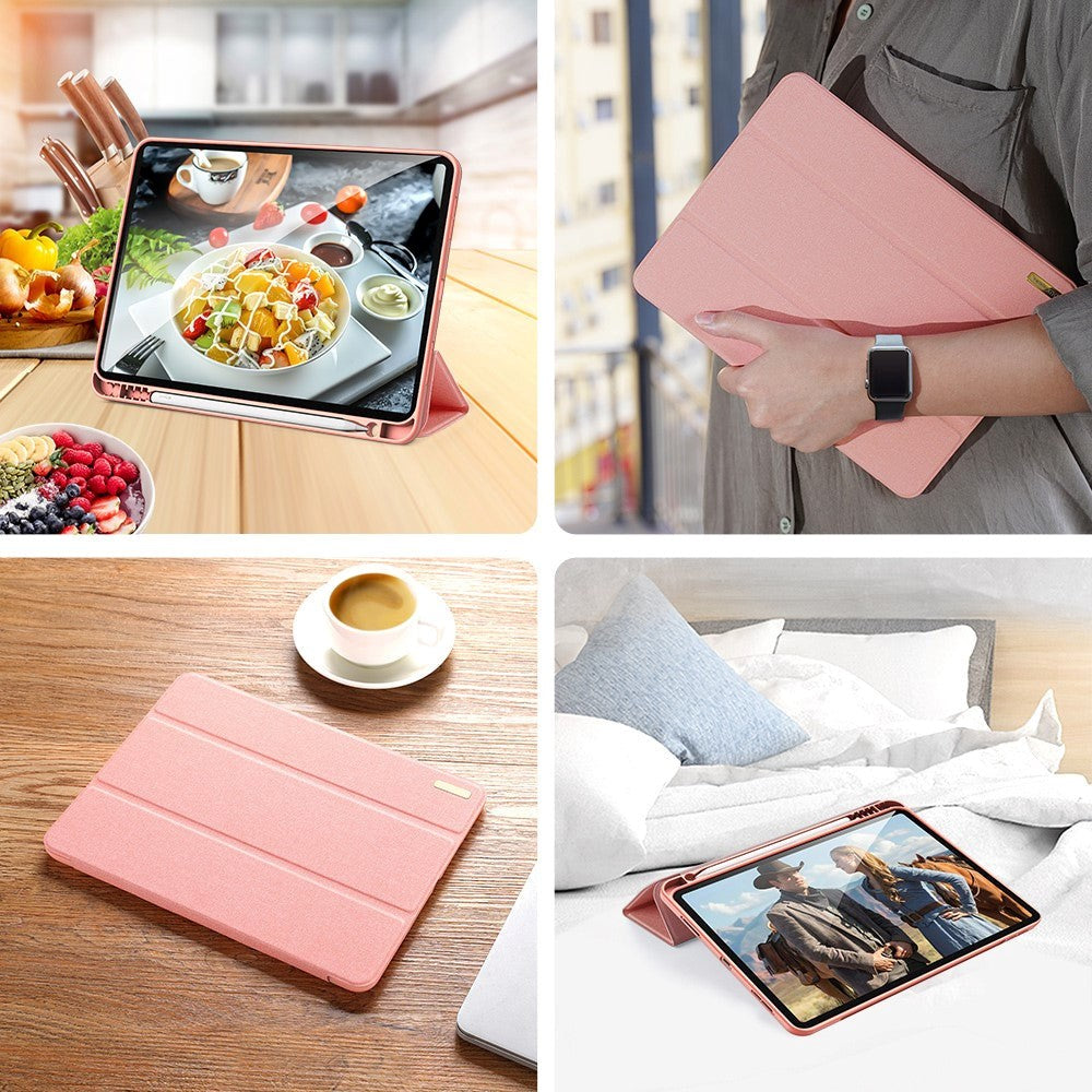 iPad Pro 11" (2022 / 2021 / 2020) Flip Deksel - DUX DUCIS DOMO Series - Rose Gold