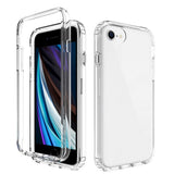 iPhone 6/6s/7/8/SE (2020)/(2022) Full beskyttelses bakdeksel - Gjennomsiktig