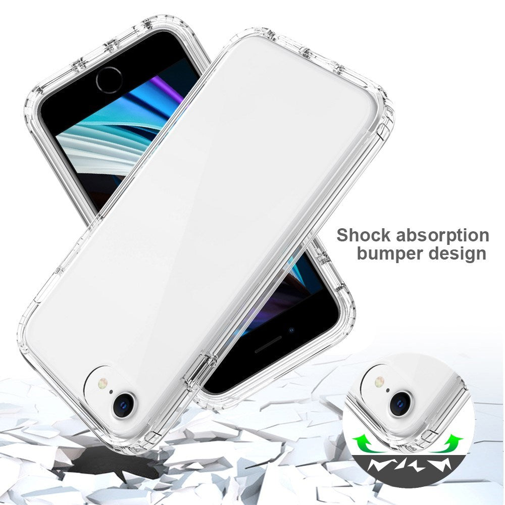 iPhone 6/6s/7/8/SE (2020)/(2022) Full beskyttelses bakdeksel - Gjennomsiktig