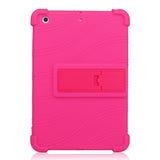 EIDERWOOD  iPad Mini 3 / 2 / 1 Silikon Deksel m. Stativ - Rosa