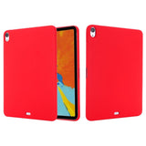 EIDERWOOD iPad Air 10.9-11" (2024-2020) Liquid Silikone Shockproof Deksel - Rød