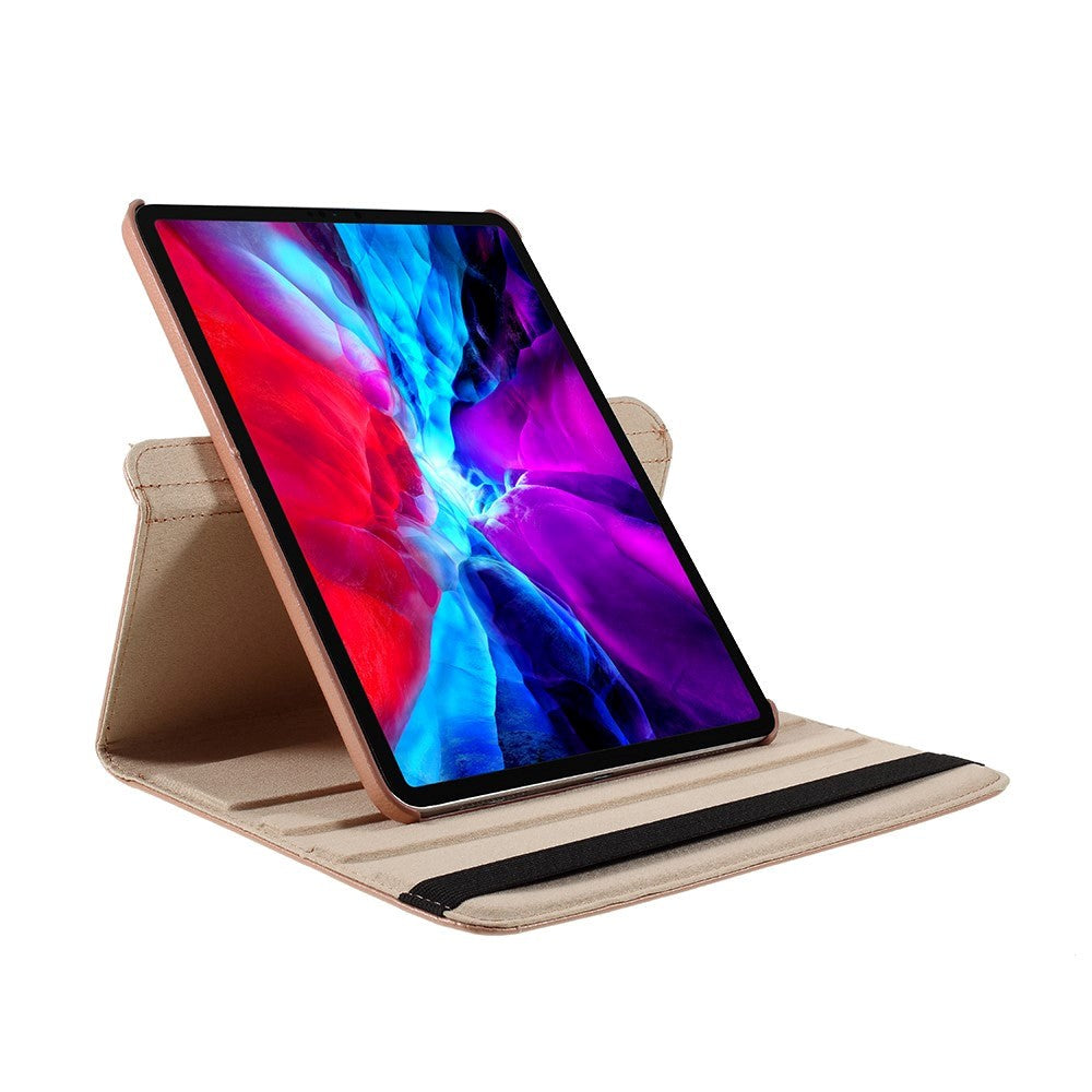 iPad Pro 12.9" (2022 / 2021) Flip Deksel Med Stativfunksjon - Rose Gold