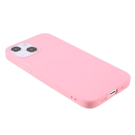 iPhone 13 Fleksibel TPU Plast Bakdeksel - Rosa