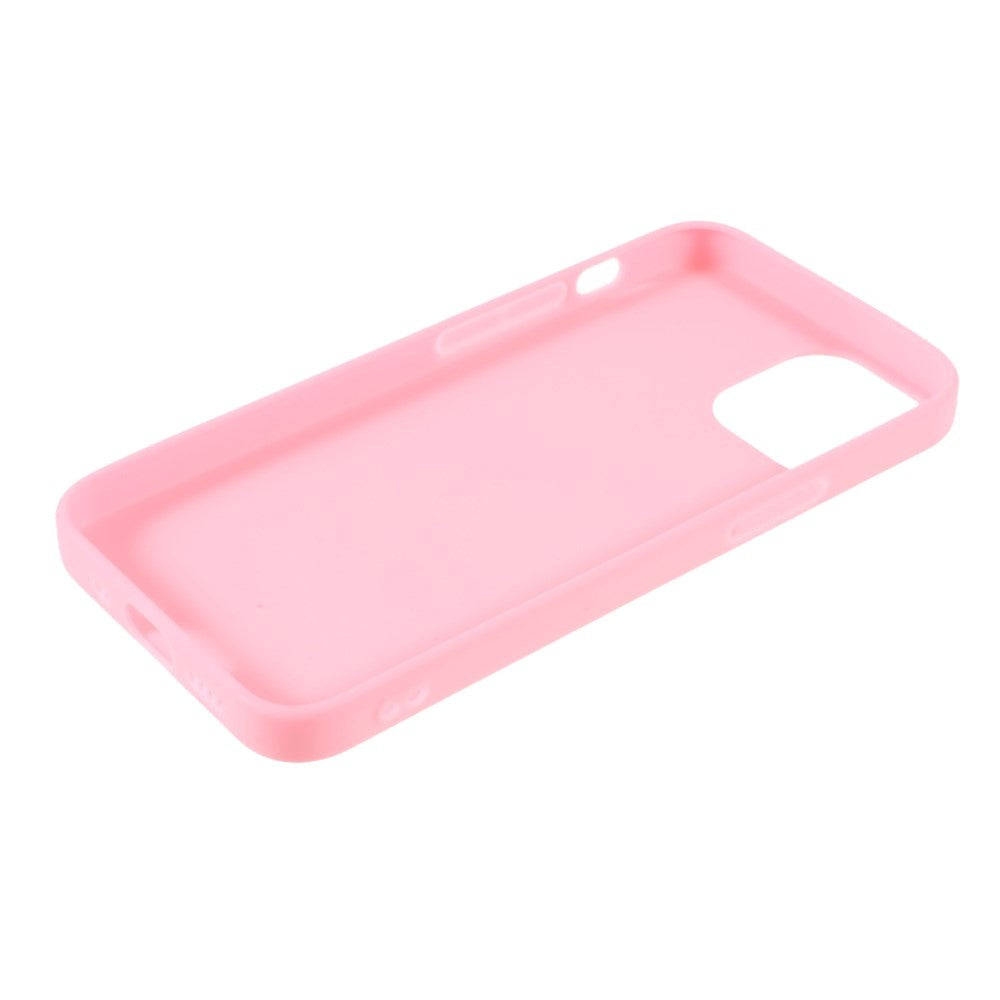 iPhone 13 Fleksibel TPU Plast Bakdeksel - Rosa