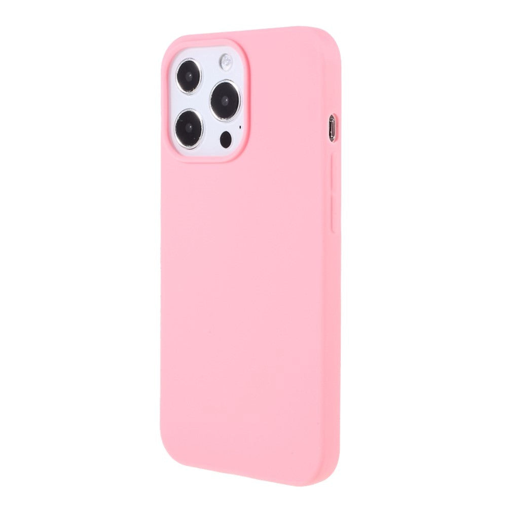 iPhone 13 Pro Max fleksibelt TPU plast Deksel - Rosa