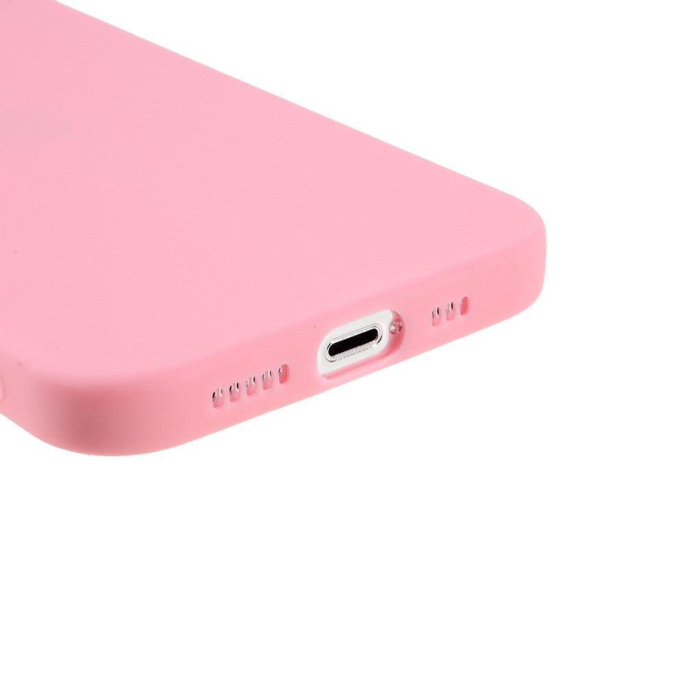 iPhone 13 Pro Max fleksibelt TPU plast Deksel - Rosa