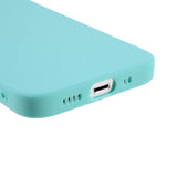 iPhone 13 Mini Fleksibelt Plast Bakdeksel - Cyan