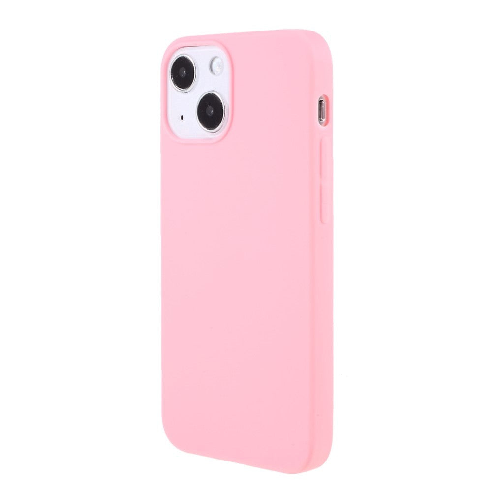 iPhone 13 Mini Fleksibelt Plast Bakdeksel - Rosa