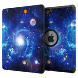 iPad 10.2" (2021 / 2020 / 2019) Flip Deksel m. Ståfunksjon & Pencil Holder - Galaxy