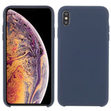 iPhone XS Max Silikon Deksel - Blå