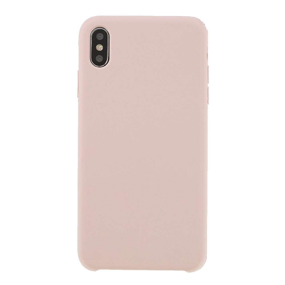 iPhone XS Silikon Deksel - Pink