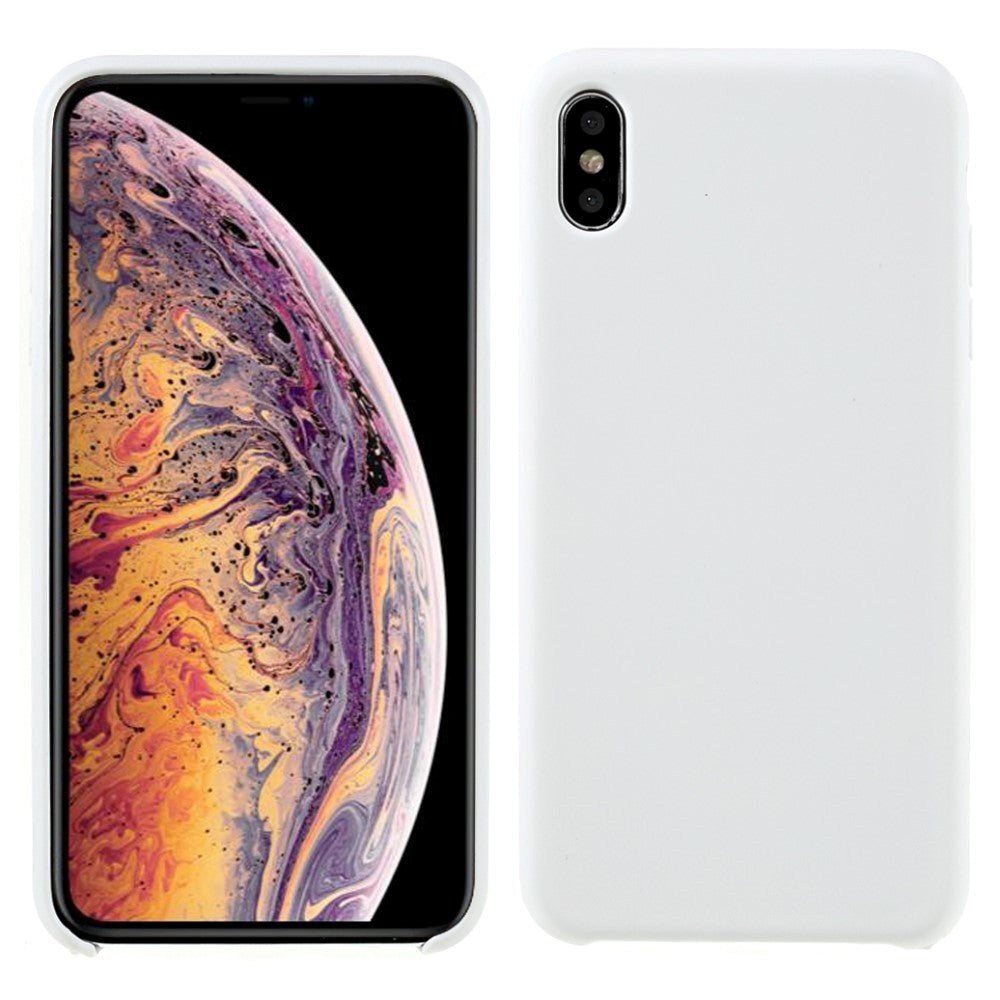 iPhone XS Max Silikon Deksel - Hvit