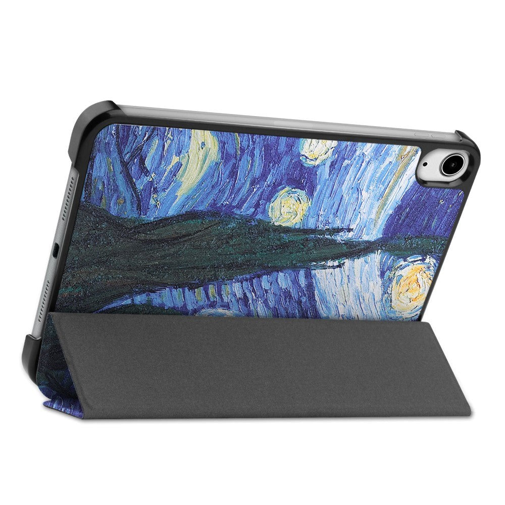 iPad Mini (2021) Skinndeksel m. Fold & Stativfunksjon - Starry Night