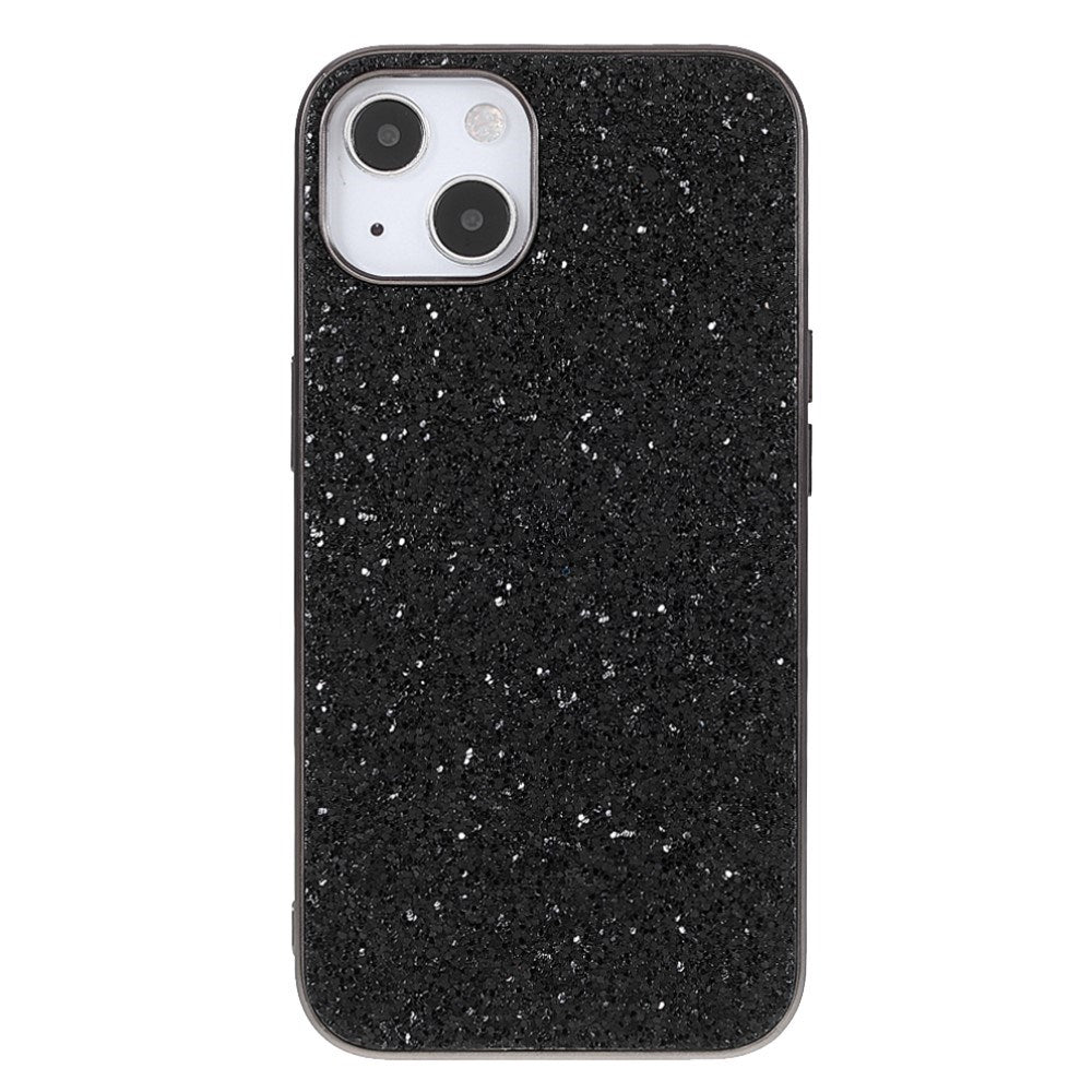 EIDERWOOD iPhone 13 Mini Glitter Hybrid Deksel - Svart