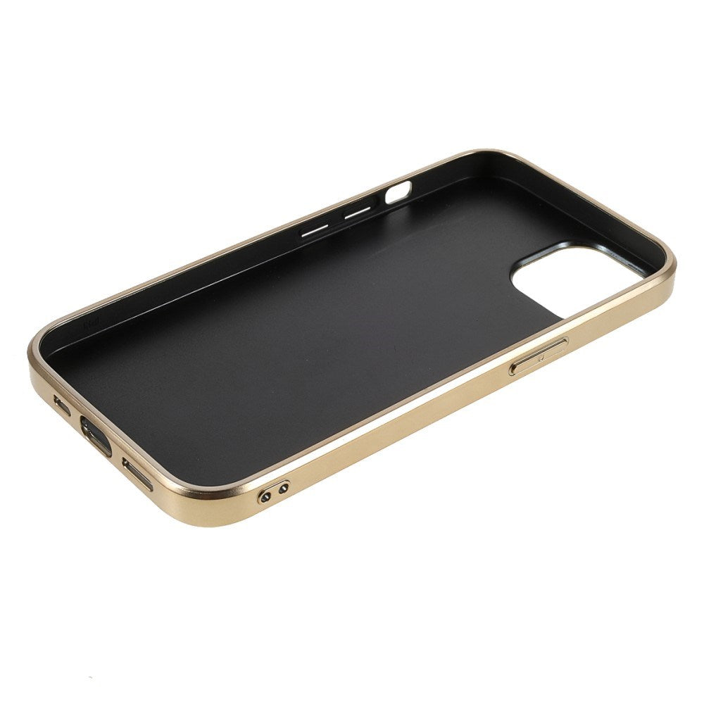 EIDERWOOD iPhone 13 Mini Glitter Hybrid Deksel - Guld