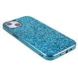 EIDERWOOD iPhone 13 Mini Glitter Hybrid Deksel - Blå