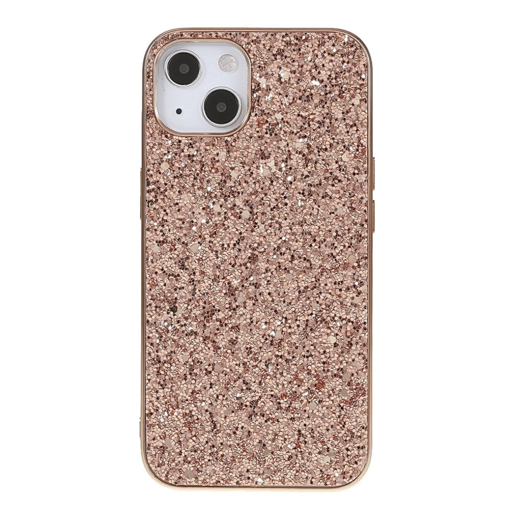 EIDERWOOD iPhone 13 Mini Glitter Hybrid Deksel - Rose Gold