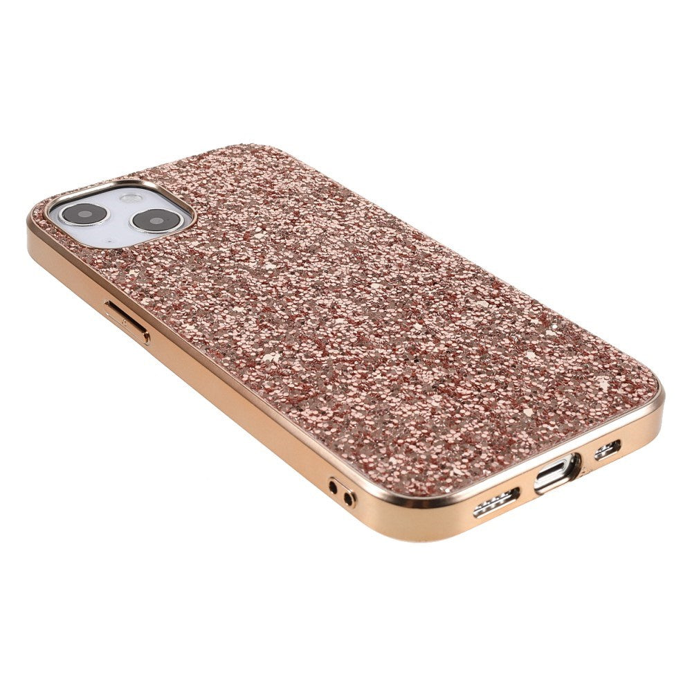 EIDERWOOD iPhone 13 Mini Glitter Hybrid Deksel - Rose Gold