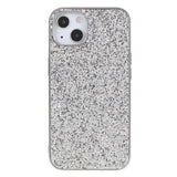 EIDERWOOD iPhone 13 Mini Glitter Hybrid Deksel - Sølv