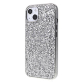 EIDERWOOD iPhone 13 Mini Glitter Hybrid Deksel - Sølv