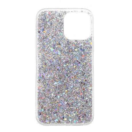 iPhone 13 Mini Glitter Deksel - Sølv