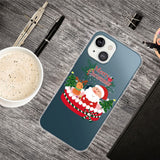 iPhone 13 TPU Plast Jul Deksel - Merry Christmas - Gaveeske