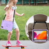 iPad Mini (2021) Butterfly Kickstand Barnedeksel - Lilla