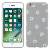 EIDERWOOD iPhone 6 / 6s Fleksibelt Plast Deksel med Blomster - Grå