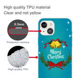 iPhone 13 Fleksibelt Plast Jul Deksel - Merry Christmas - Juleklokker