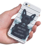 iPhone SE / 5 / 5s Fleksibel Fleksibelt Deksel - Bad Dog