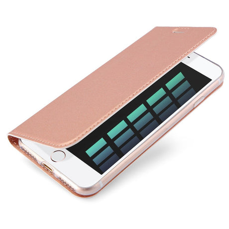 iPhone SE (2022 / 2020) / 8 / 7 DUX DUCIS Skin Pro Series Thin Wallet - Rose Gold