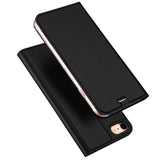 iPhone SE (2022 / 2020) / 8 / 7 DUX DUCIS Skin Pro Series Thin Wallet - Svart