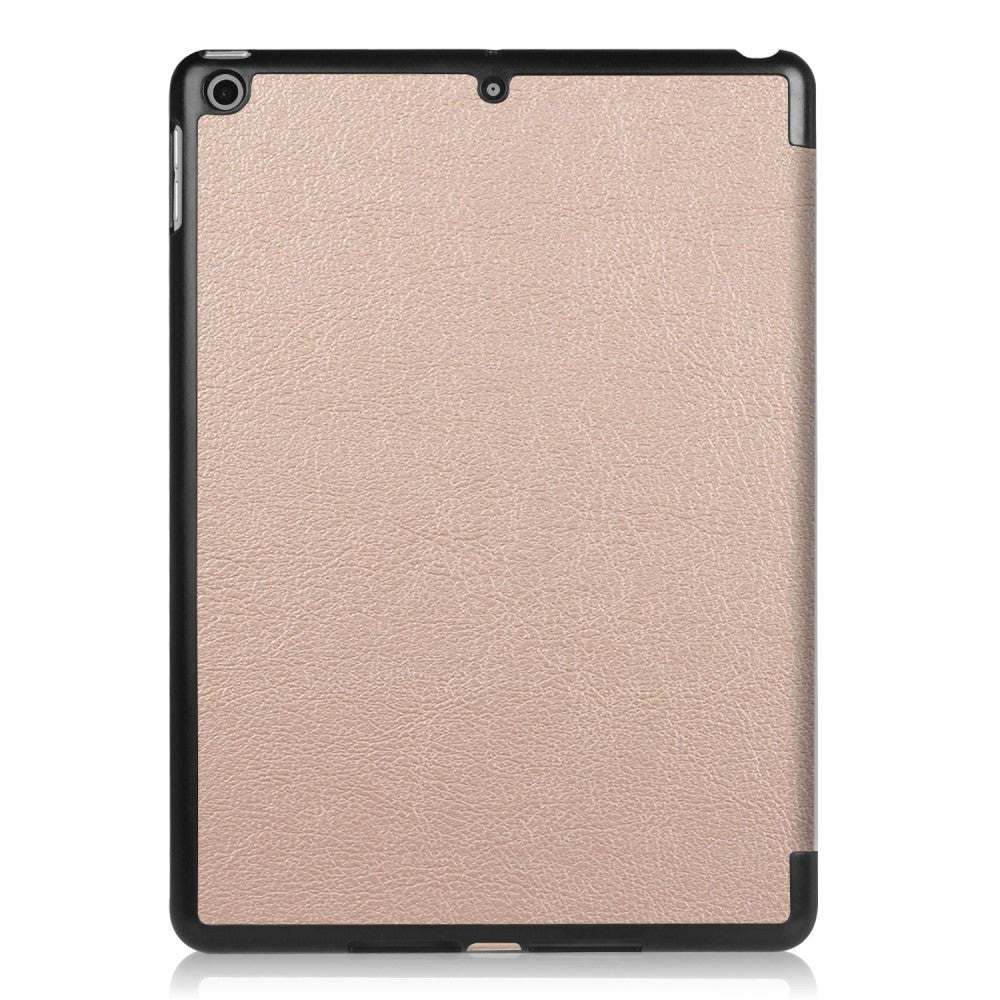 Apple iPad 9.7 2017/2018 Smart Deksel m. Stativ - Rosa/Guld