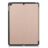 Apple iPad 9.7 2017/2018 Smart Deksel m. Stativ - Rosa/Guld