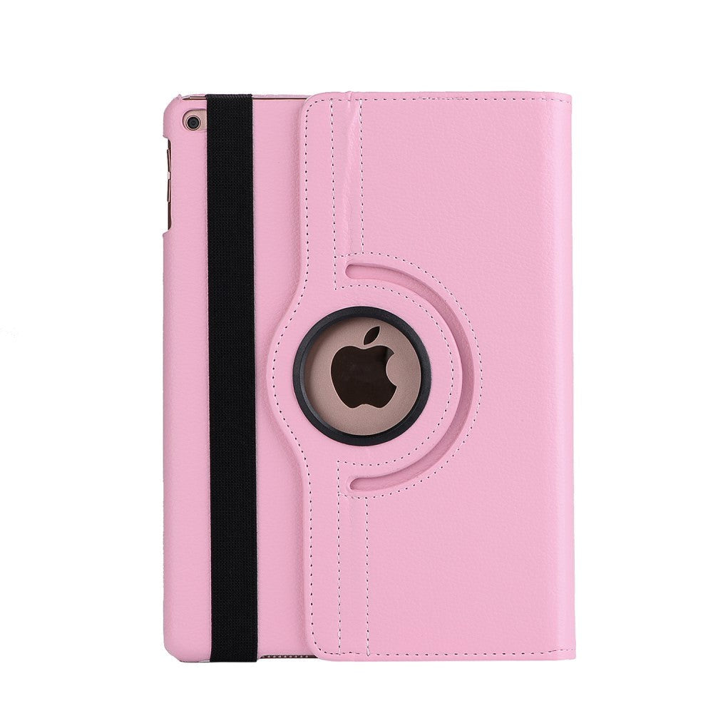 iPad (2018) / iPad (2017) Skinn Etui m. 360 Graders Stativfunksjon Pink