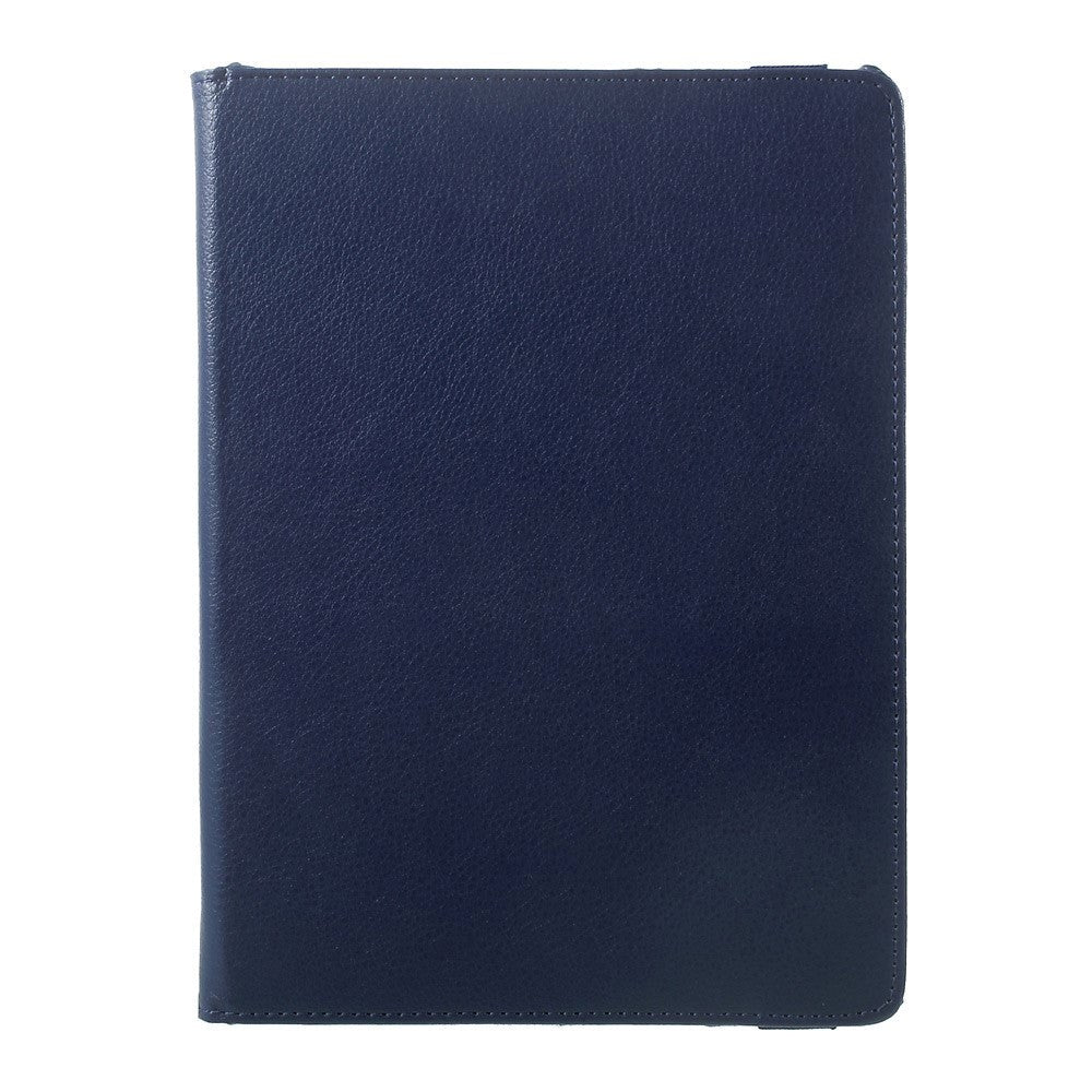 iPad 9.7 (2018-2017) / iPad Air / iPad Air 2 Tri-Fold PU Skinndeksel m. Apple Pencil Holder - Blå