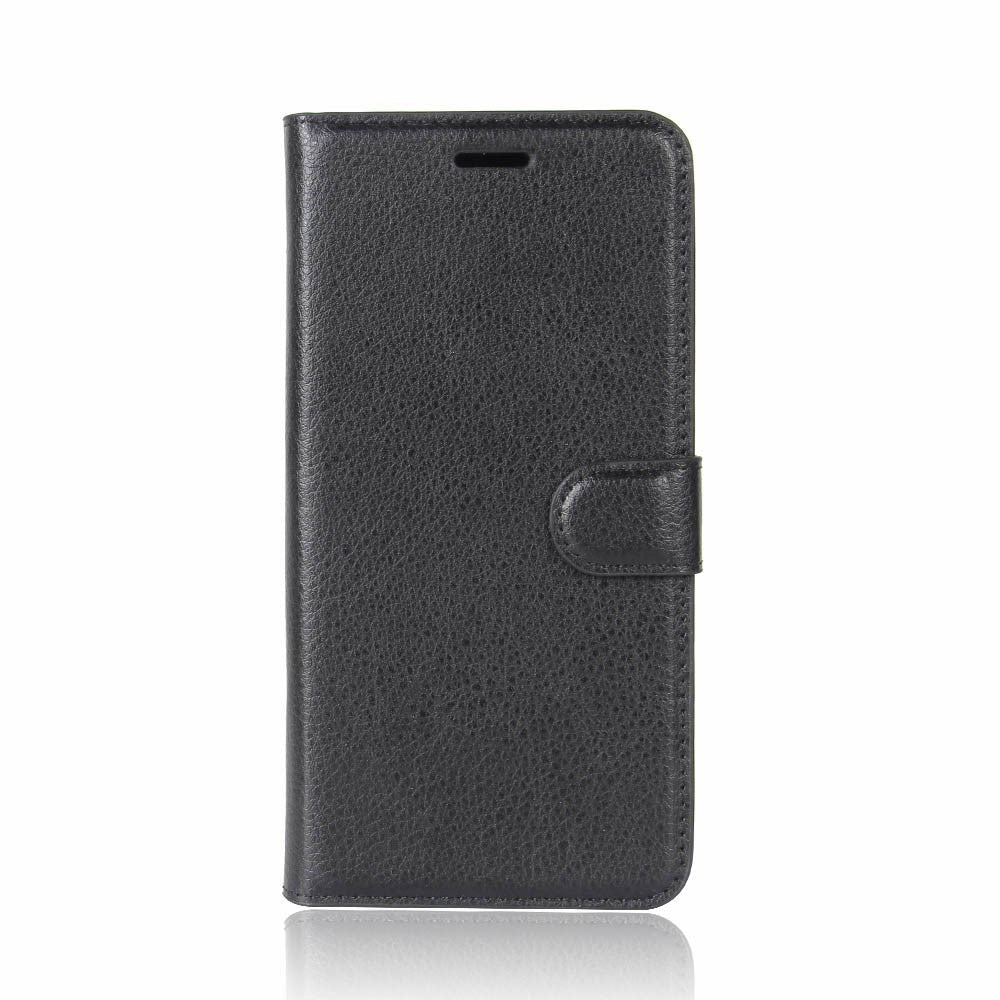 Samsung Galaxy S9+ (S9 Plus) Soft Pouch Skinndeksel med Lommebok Svart