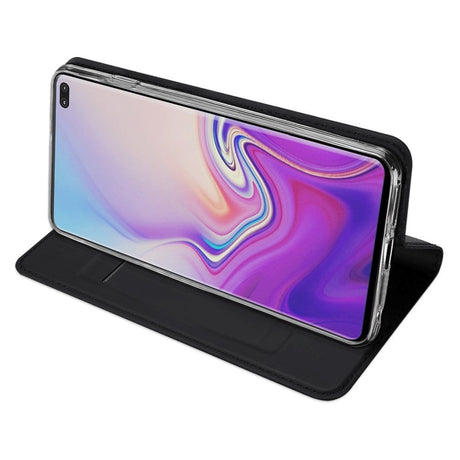 Samsung Galaxy S10+ Plus Dux Ducis Flip Deksel - Svart