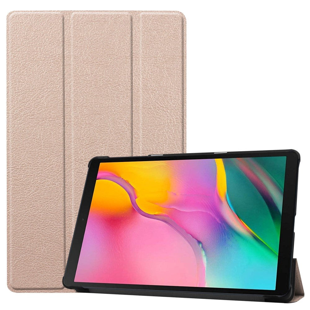 Samsung Galaxy Tab A 10.1 (2019) Sammenleggbar Deksel m. Stativ - Guld