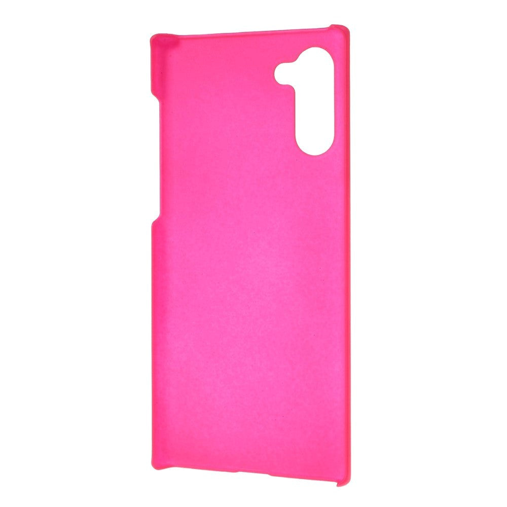 Samsung Galaxy Note 10 Mat Plastdeksel Rosa