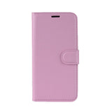 Samsung Galaxy A71 Litchi Skinn Deksel m. Lommebok - Rosa