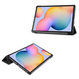 Samsung Galaxy Tab S6 Lite (2020-2024) Skinndeksel med Tri-Fold - Svart