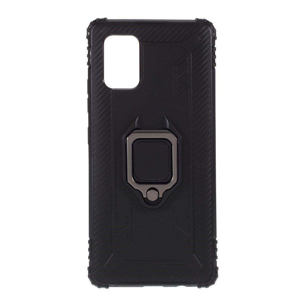 EIDERWOOD Samsung Galaxy A51 (5G) Håndverker Deksel m. Kickstand - Svart