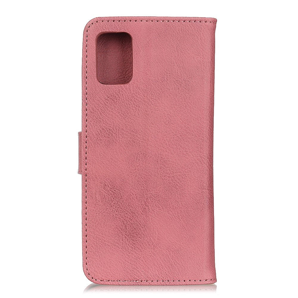 Samsung Galaxy S20 FE / S20 FE (5G) KHAZNEH Skinn Flip Deksel med Lommebok - Pink