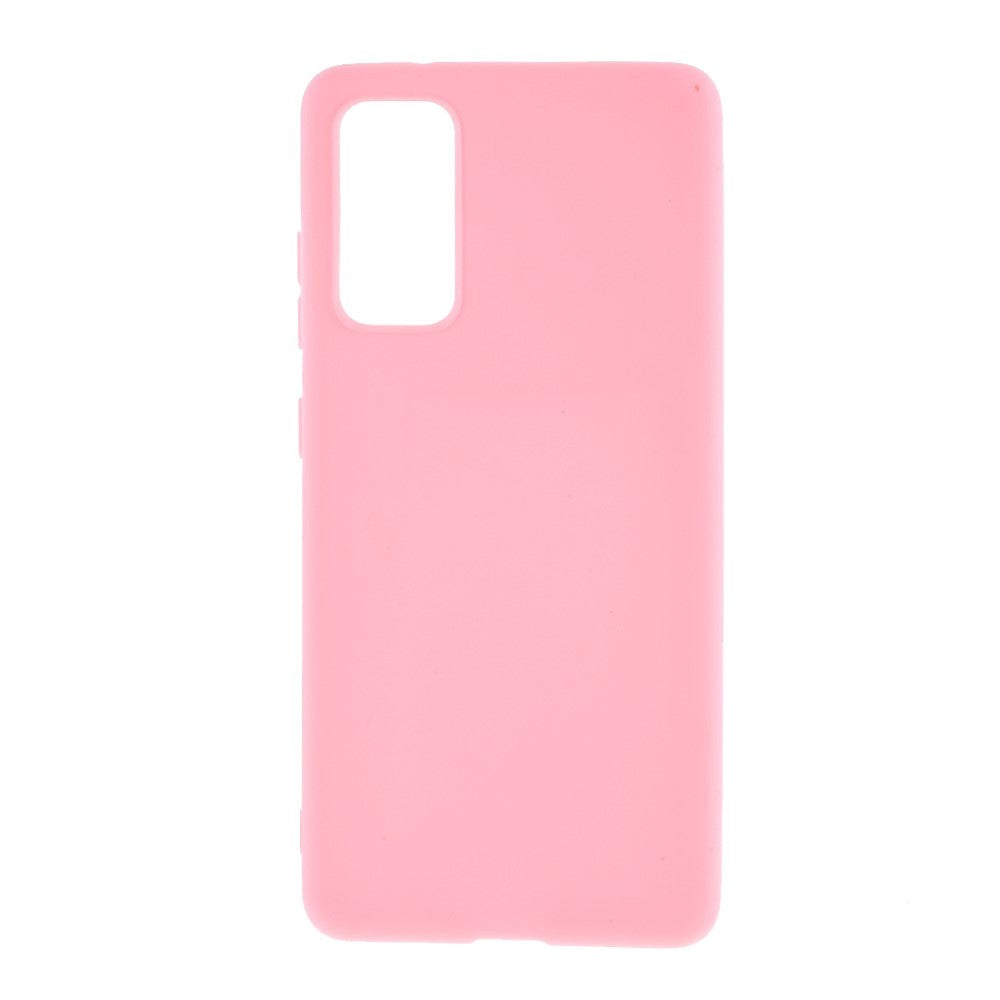 Samsung Galaxy S20 FE / S20 FE (5G) Mat Fleksibel Deksel - Pink