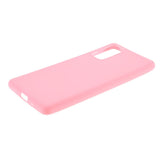 Samsung Galaxy S20 FE / S20 FE (5G) Mat Fleksibel Deksel - Pink