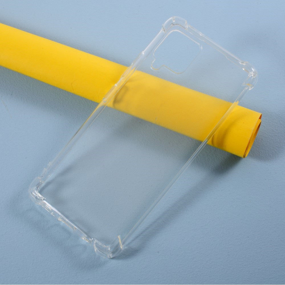 EIDERWOOD Samsung Galaxy A42 (5G) Plast Deksel m. Støtdempende Hjørner - Gjennomsiktig