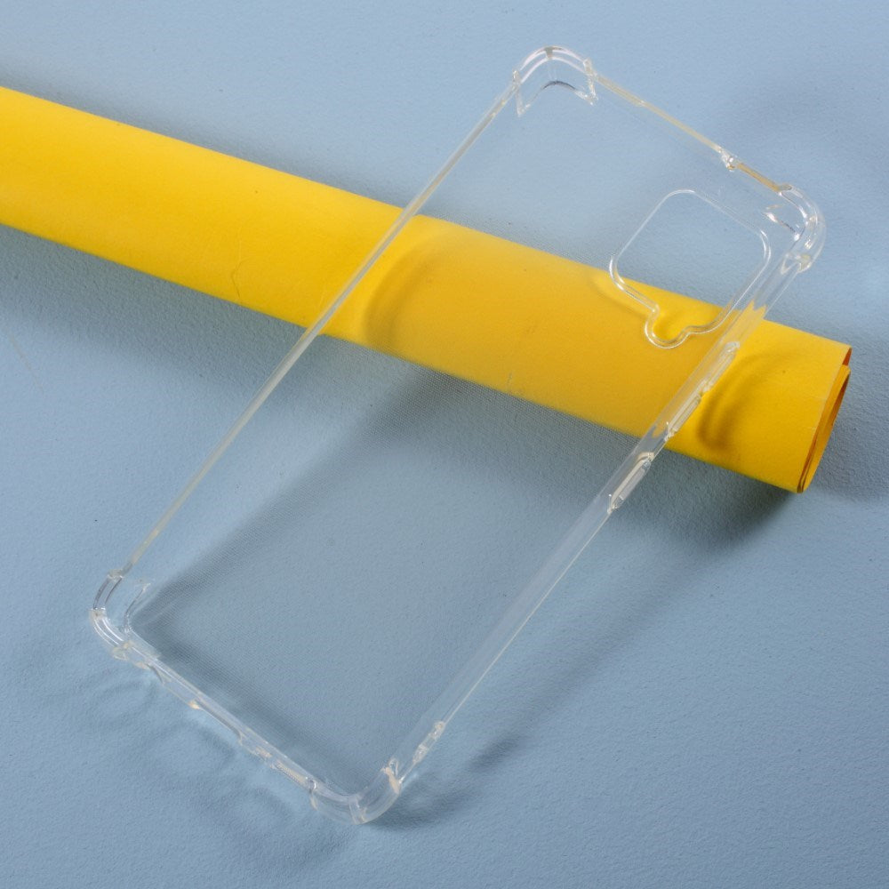 EIDERWOOD Samsung Galaxy A42 (5G) Plast Deksel m. Støtdempende Hjørner - Gjennomsiktig